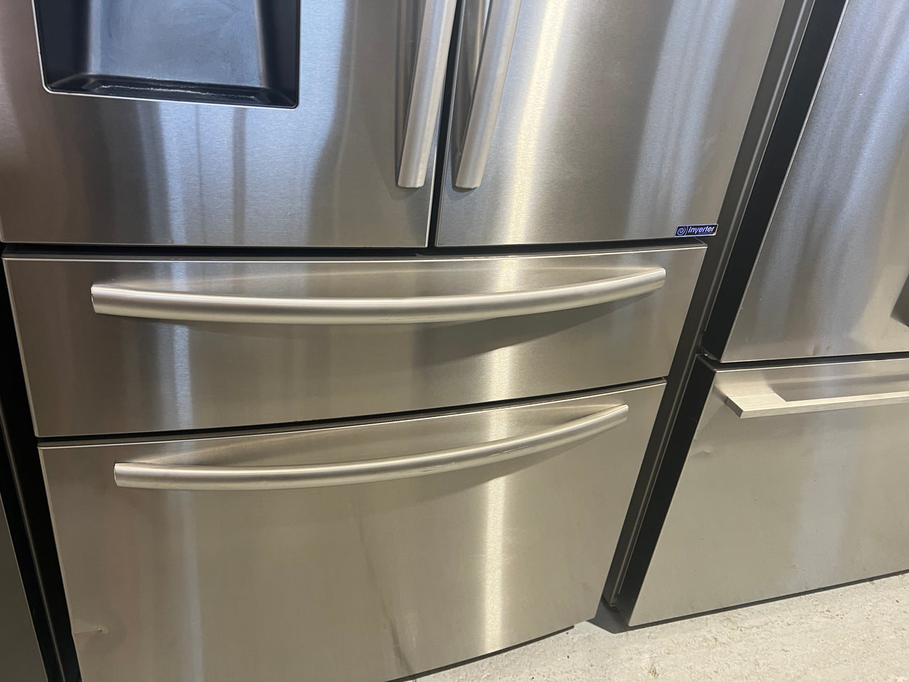 Second hand HISENSE 701L FRENCH DOOR STAINLESS STEEL FRIDGE with 12 months warranty - Second Hand Appliances Geebung