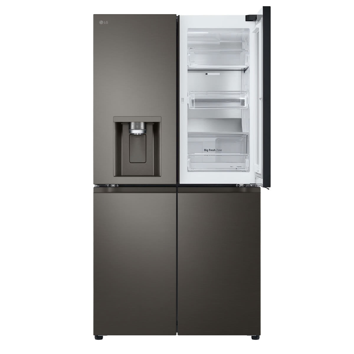 Transportation damaged LG 642L InstaView French Door Fridge – GF-V700BSLC