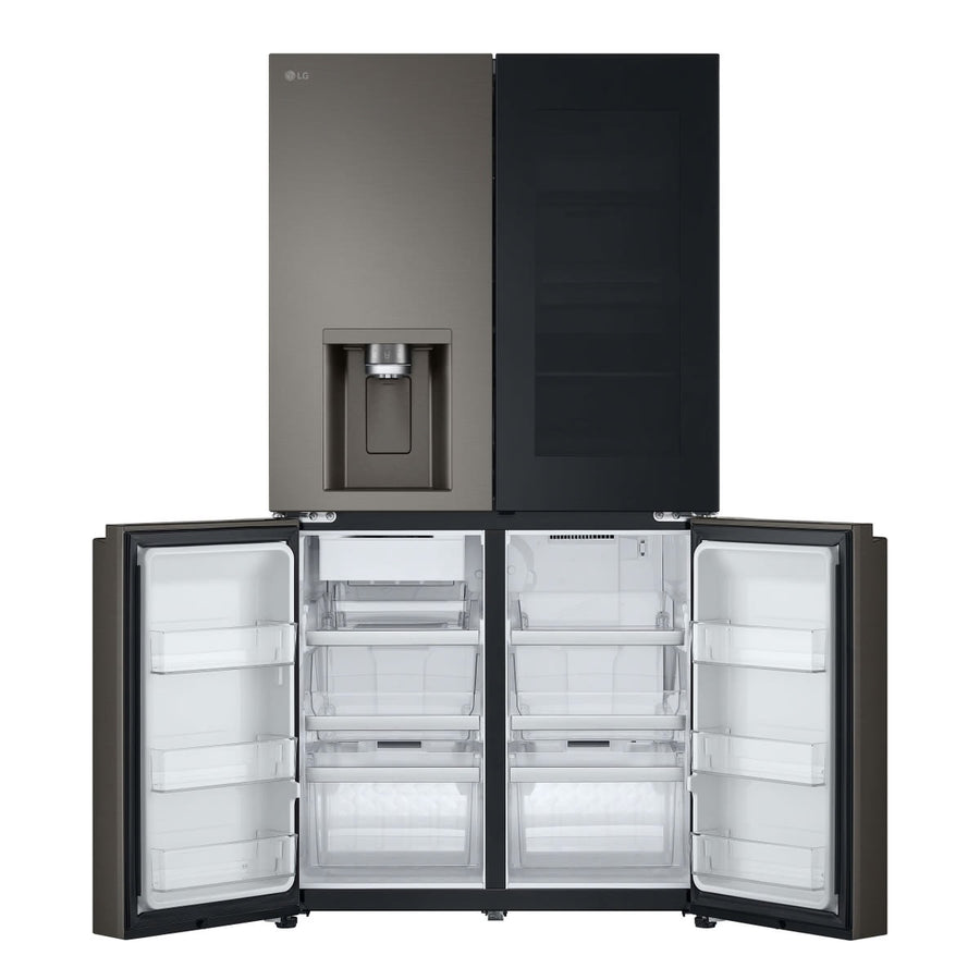 Transportation damaged LG 642L InstaView French Door Fridge – GF-V700BSLC