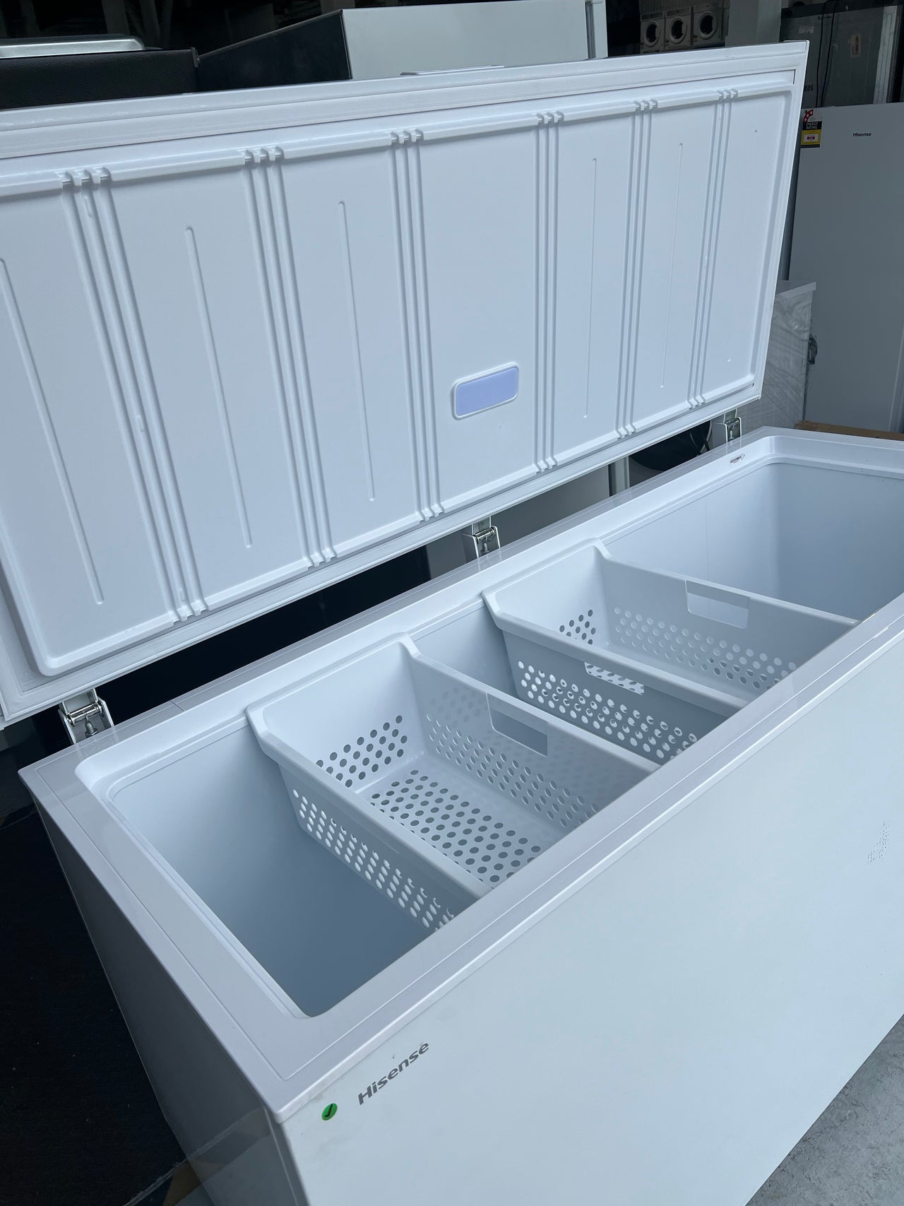 Second hand chest freezer store for sale