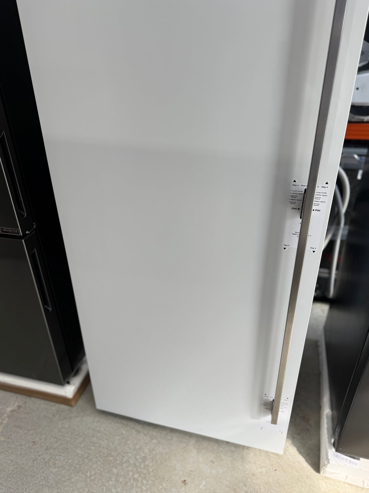 Factory second Westinghouse 388 L Vertical Freezer – Model WFB4204WC