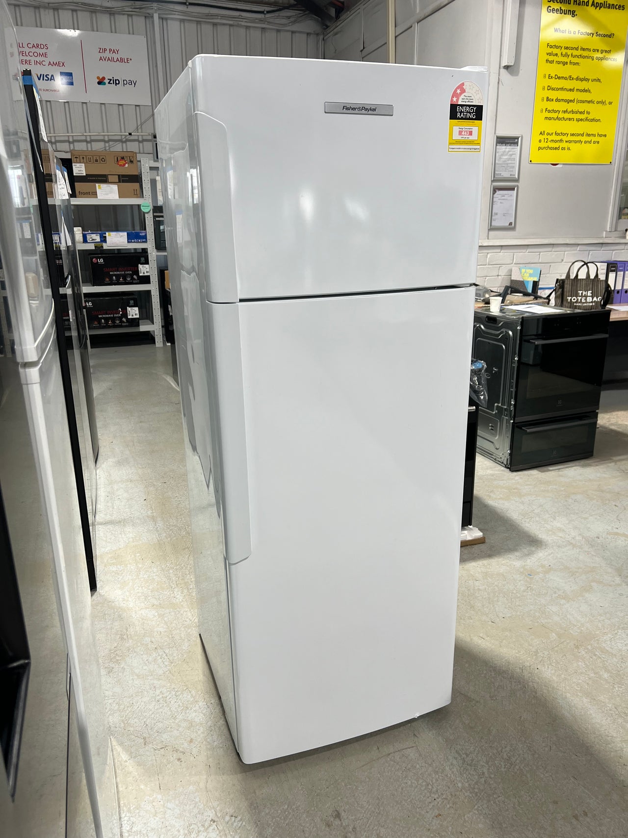 Second hand 411L Fisher & Paykel Fridge E411TRT2 - Second Hand Appliances Geebung