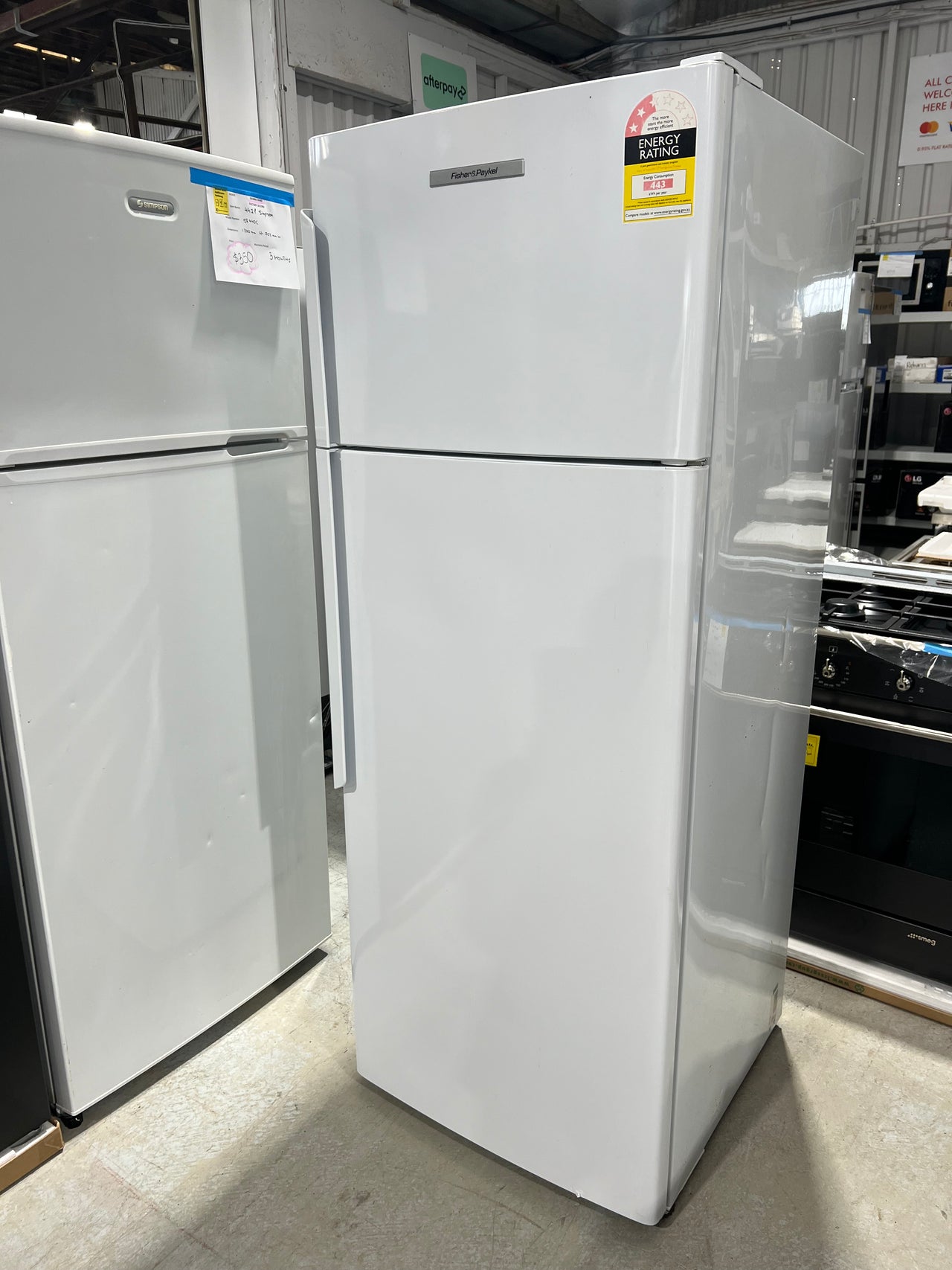 Second hand 411L Fisher & Paykel Fridge E411TRT2 - Second Hand Appliances Geebung