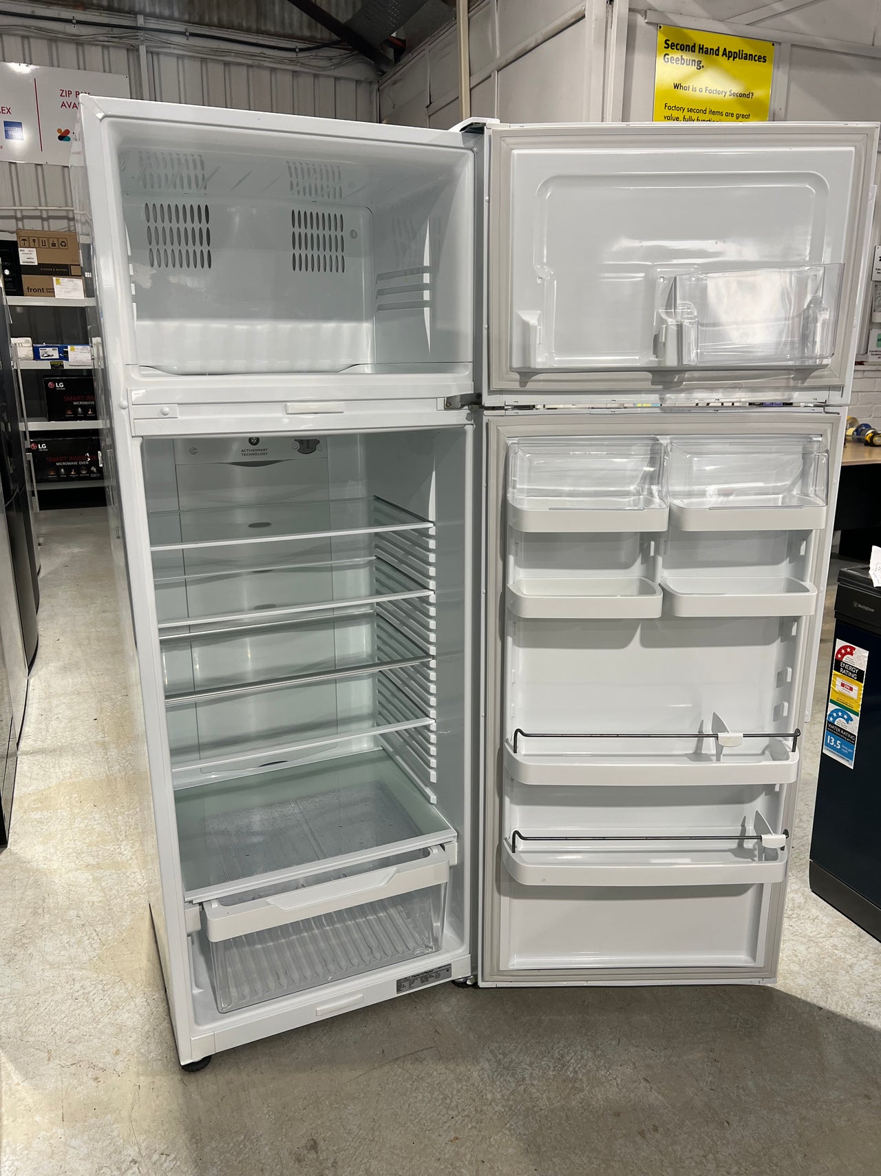 Second hand 411L Fisher & Paykel Fridge E411TRT2 - Second Hand Appliances Geebung