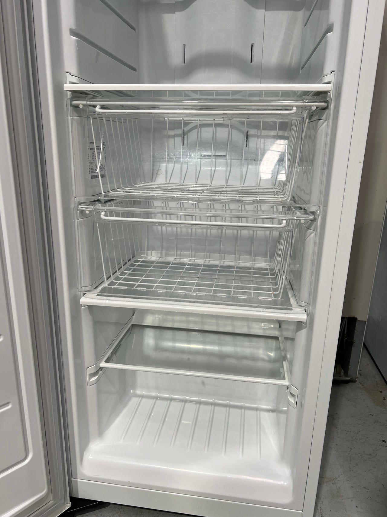 Second hand 300L Vertical Freezer WFM3000WB - Second Hand Appliances Geebung