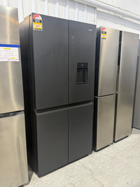 Thumbnail for Factory second Haier 508L Quad Door Fridge Black HRF580YPC