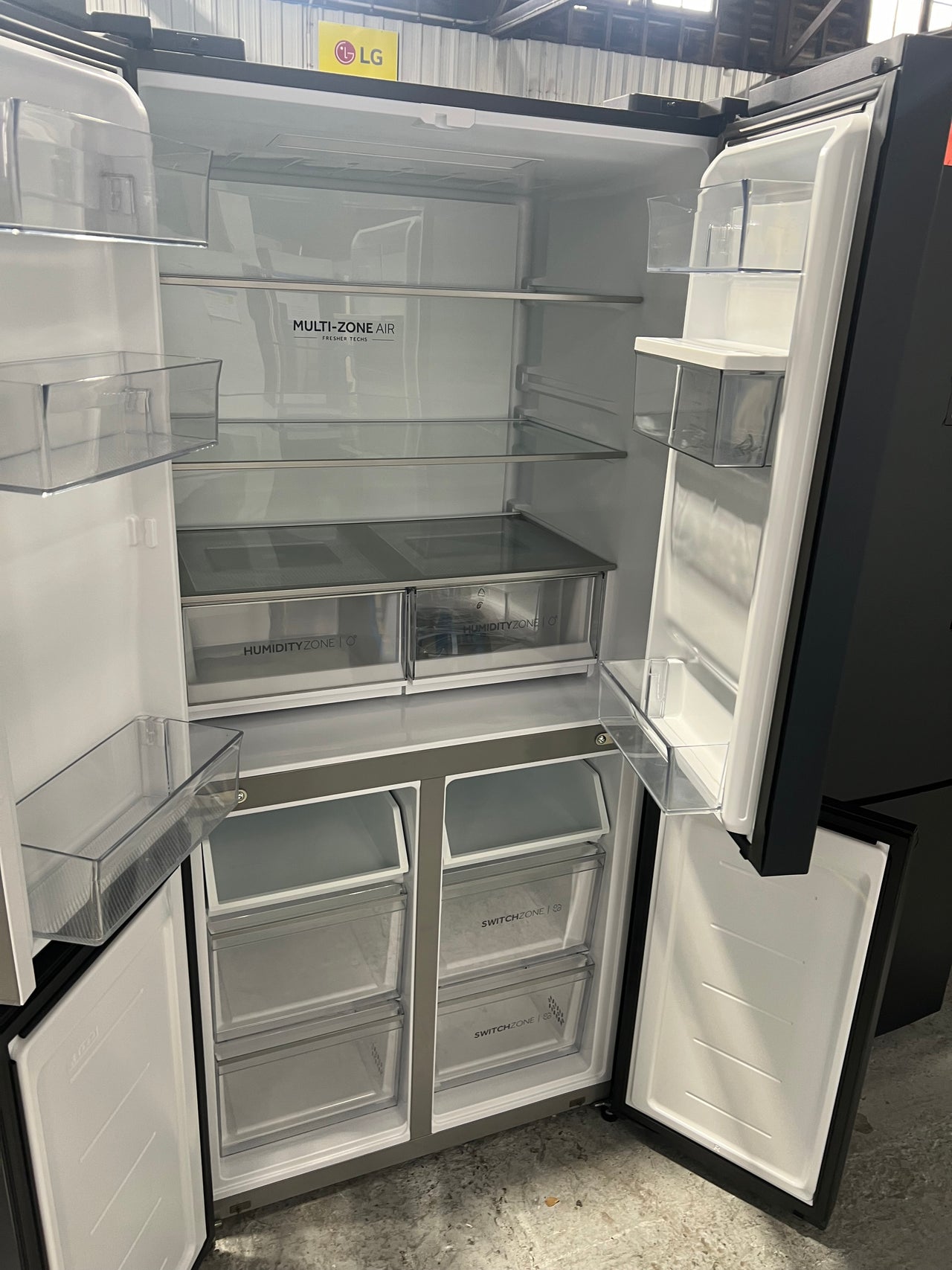 Factory second 508l Quad Door Refrigerator Model: HRF580YHC - Second Hand Appliances Geebung