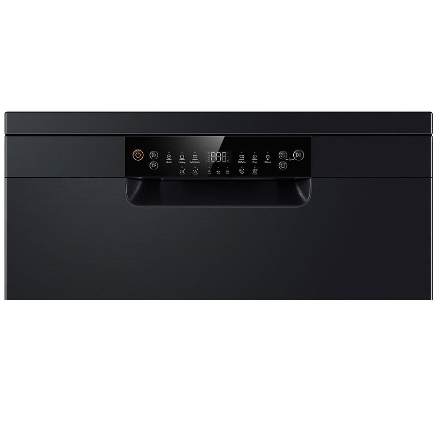 Factory Second Haier 15 Place Setting Freestanding Dishwasher – Black | HDW15F2B1