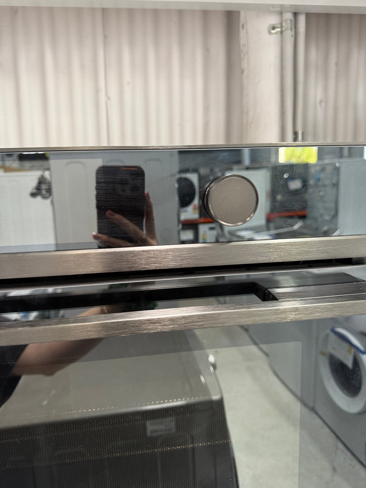 Factory second Fisher&Paykel OM60NDTDB1 60 cm Series 9 Compact Combi‑Microwave Oven