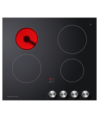Factory second Fisher & Paykel 60cm 4 Element Electric Cooktop – CE604LBX2