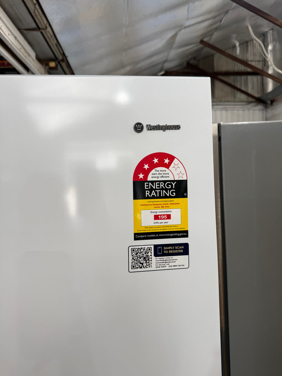 Factory second Westinghouse 466L Single Door Fridge – WRB5004WC
