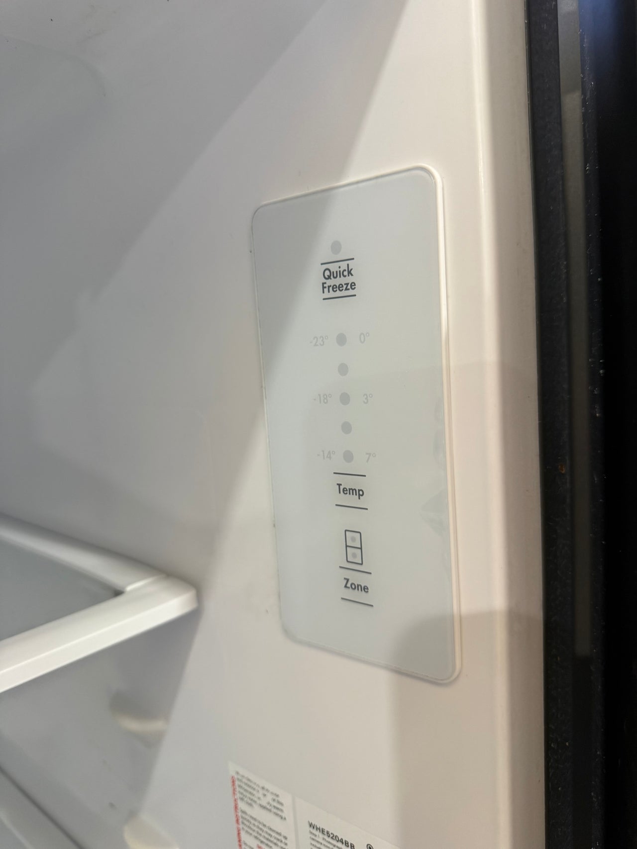 Second hand Westinghouse WHE5204BC 491L French Door Fridge