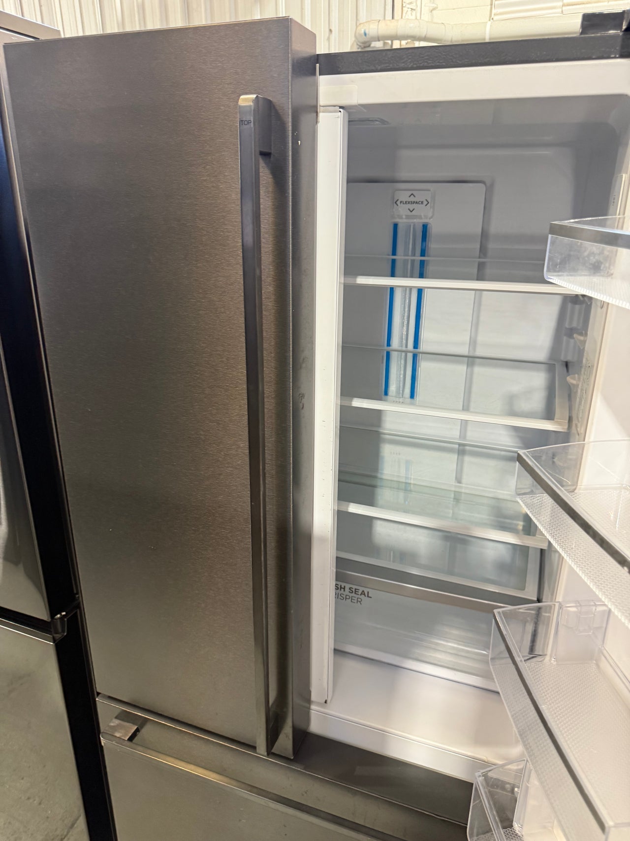 Second hand Westinghouse WHE5204BC 491L French Door Fridge