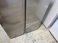 Thumbnail for Factory second Hisense HRSBS540SW 541 L PureFlat Side-by-Side Refrigerator – Silver / Stainless Steel