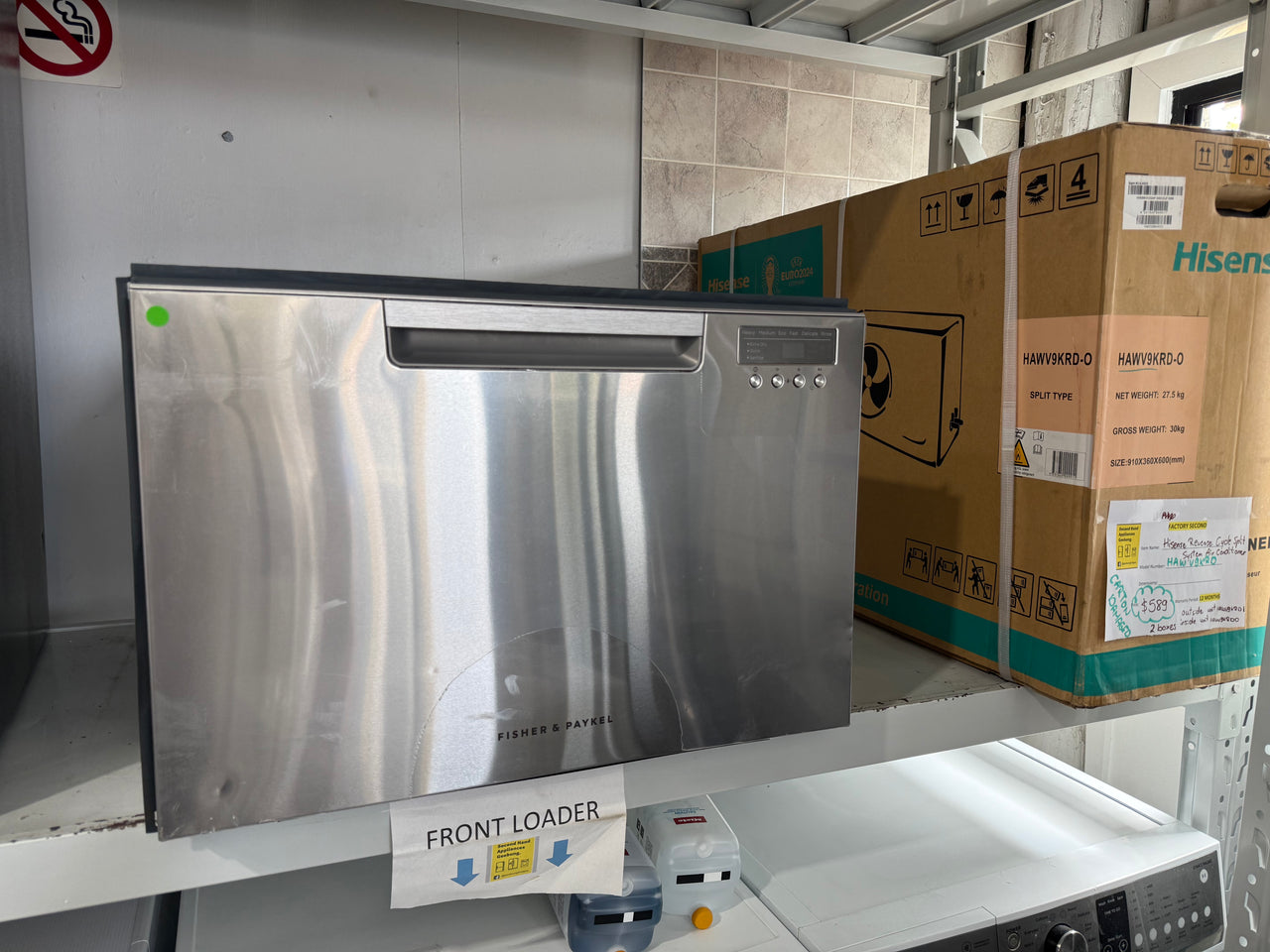 Factory second Fisher&Paykel DD60SCX9 Series 7, Contemporary Single DishDrawer™ Dishwasher - Second Hand Appliances Geebung
