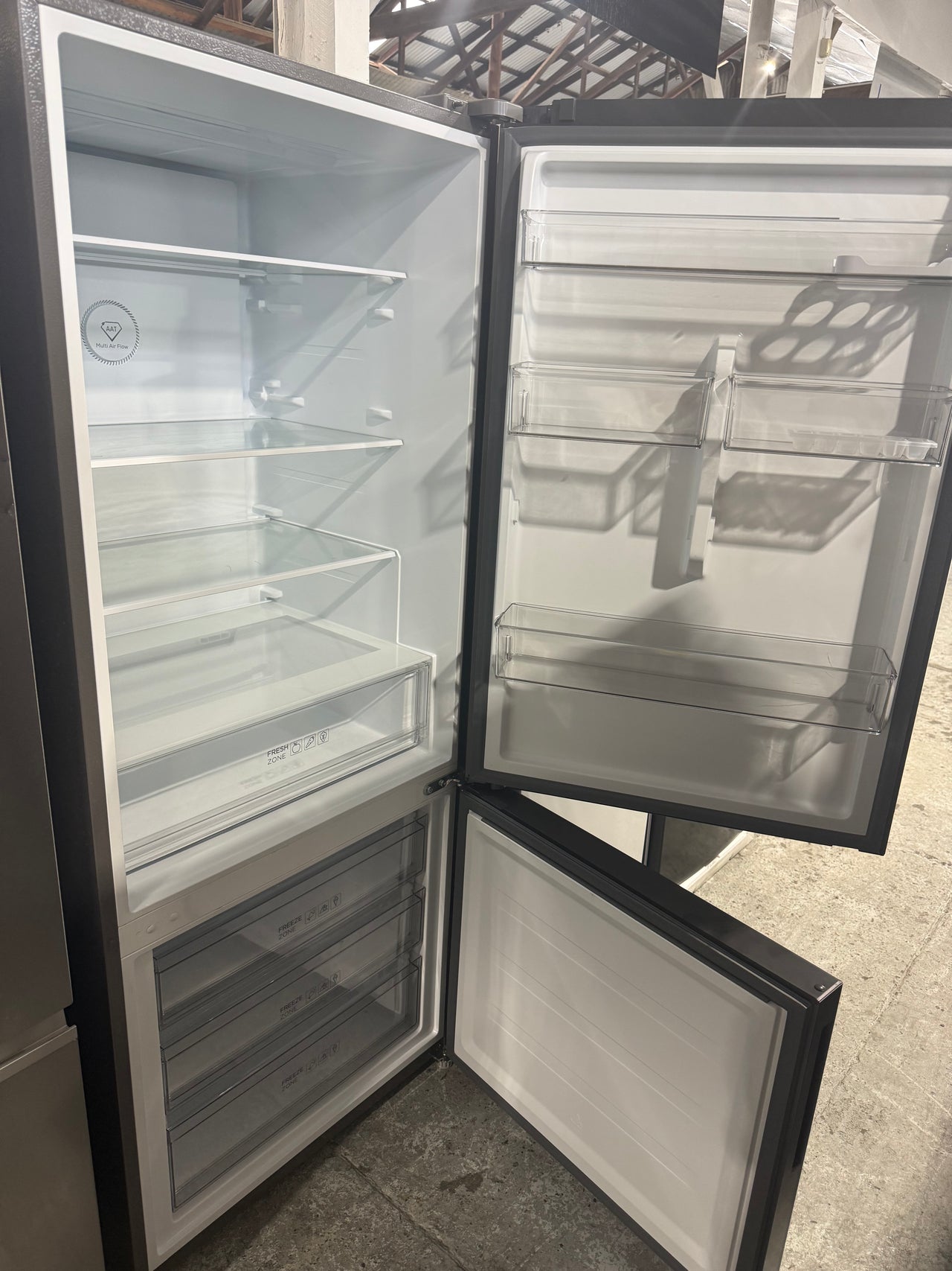 Factory second TCL 416 L Bottom-Mount Fridge – Model P445BFG