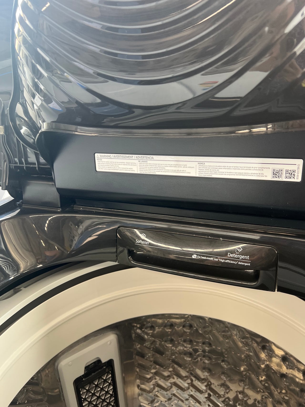 Second hand Samsung 13kg Activ DualWash Top Load Washing Machine WA13M8700GV - Second Hand Appliances Geebung