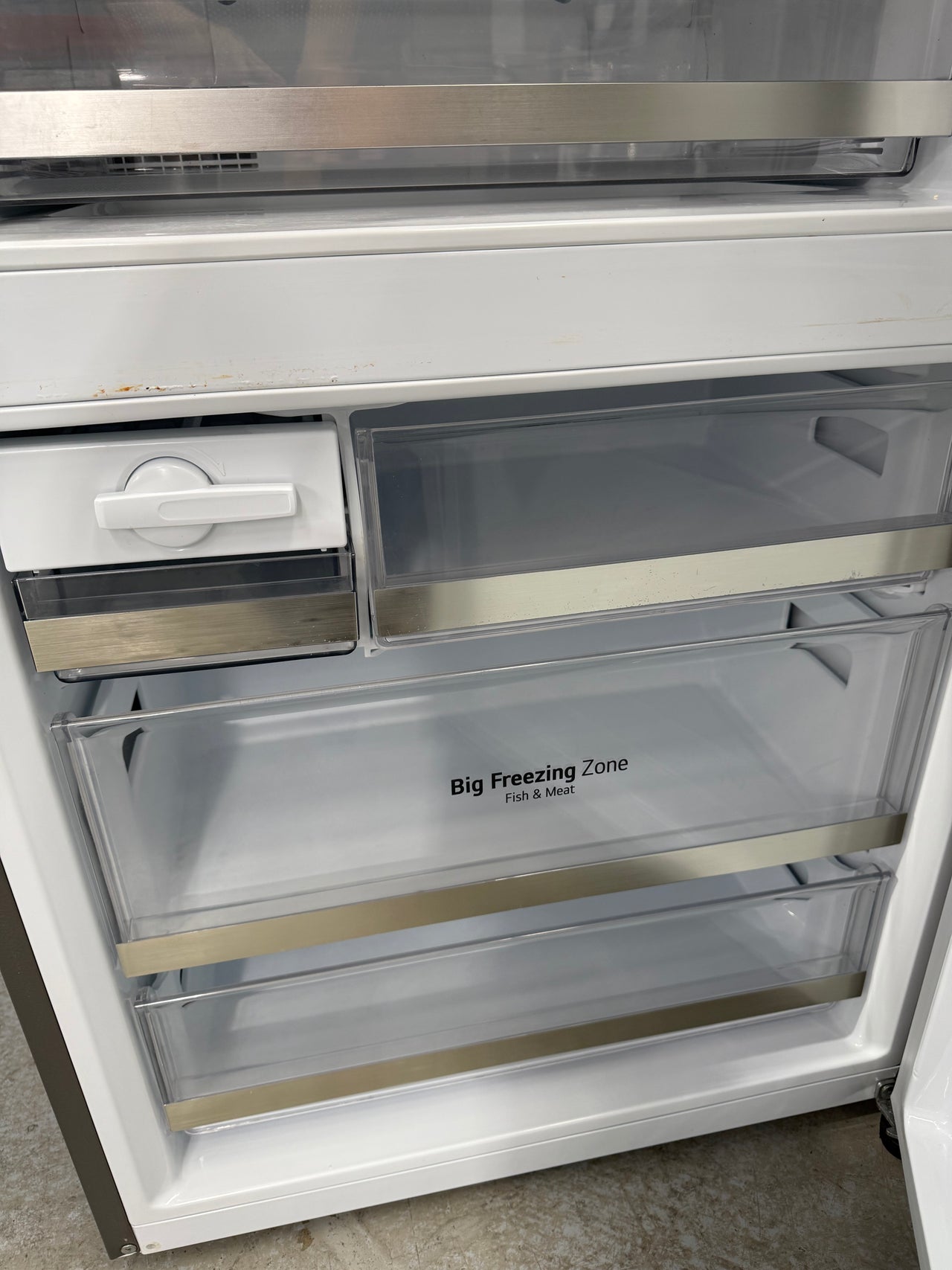 Factory second LG 420L Bottom Mount Refrigerator Model:GB-455PL