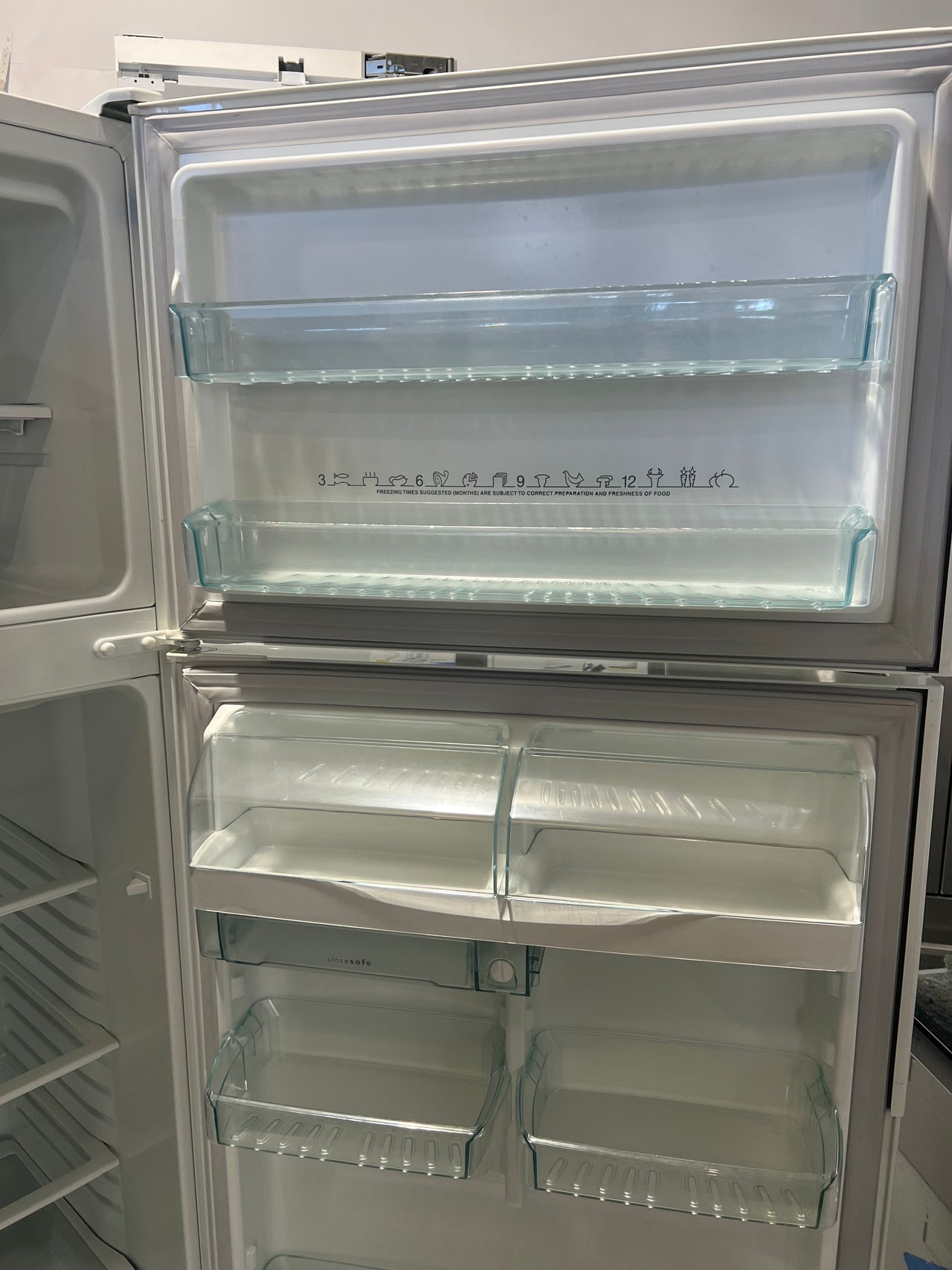 Second hand Westinghouse WTM3900WBR 390L Top Mount Fridge - Second Hand Appliances Geebung