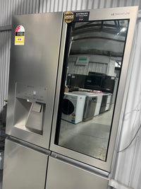 Thumbnail for Transportation damaged LG Signature 700L French Door Fridge With InstaView Door-in-Door SG-5I700TSL - Second Hand Appliances Geebung