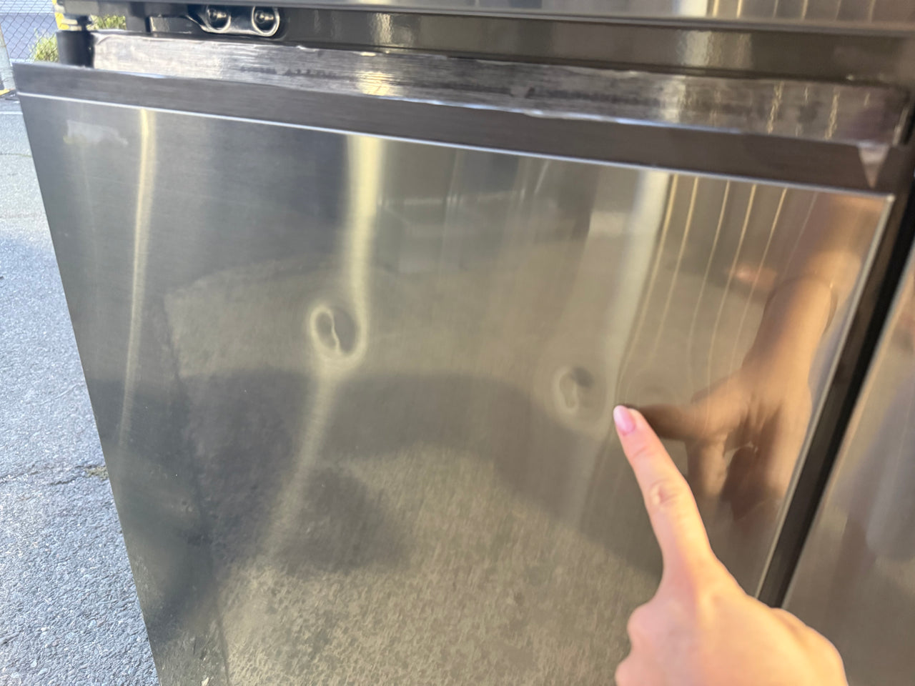 Factory second Fisher & Paykel RF730QNUVB1 690 L Quad Door Refrigerator – Black Stainless Steel with Ice & Water