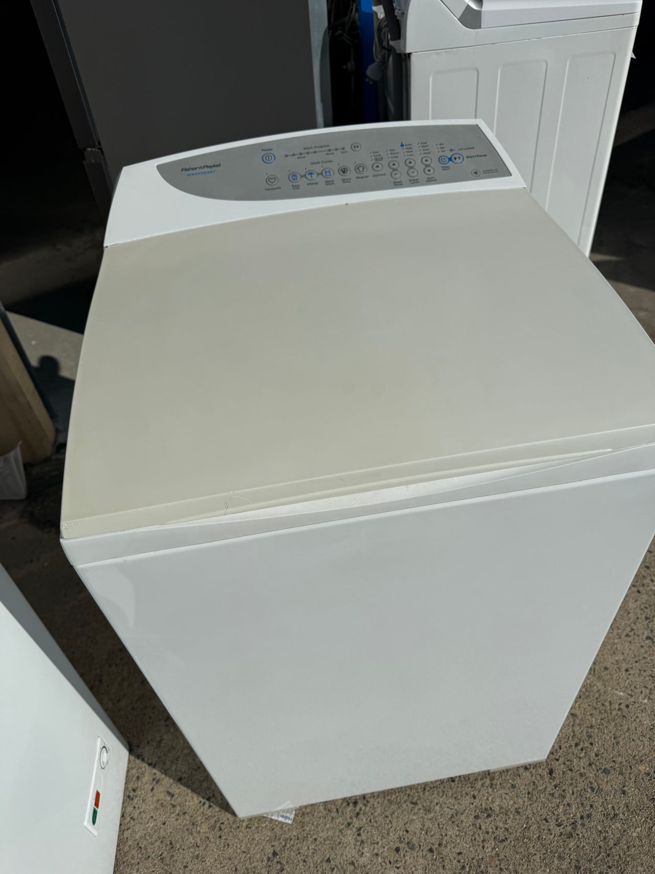 Second hand Fisher & Paykel 7kg Top Load Washing Machine WA70T60GW1