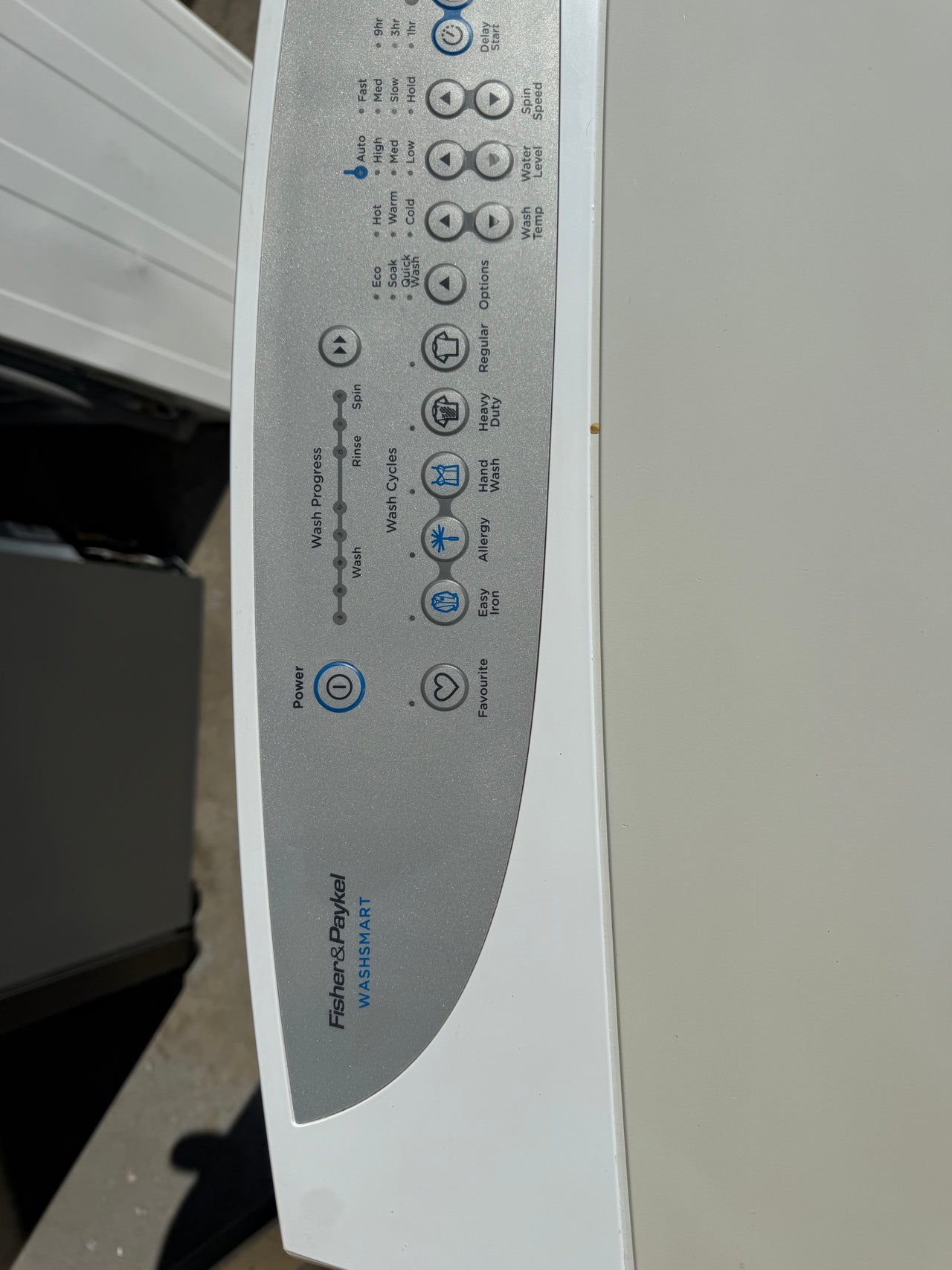 Second hand Fisher & Paykel 7kg Top Load Washing Machine WA70T60GW1