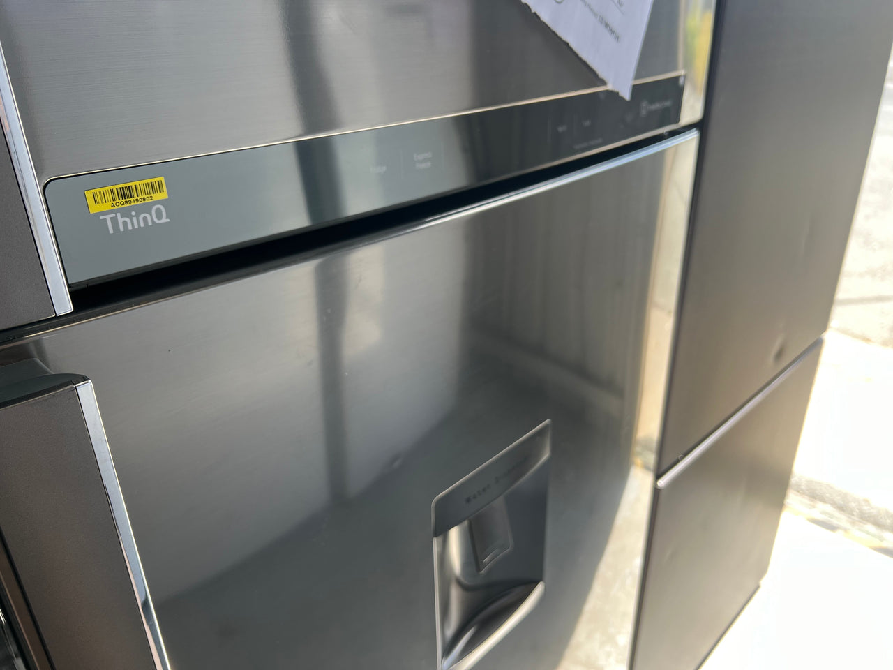 Factory second LG 471L Top Mount Fridge with Automatic Ice Maker Model: GT-L471PDC - Second Hand Appliances Geebung