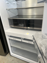 Thumbnail for Factory second Hisense 503L Eco Vision Bottom Mount Fridge - Dark Stainless Steel HRBM503E - Second Hand Appliances Geebung