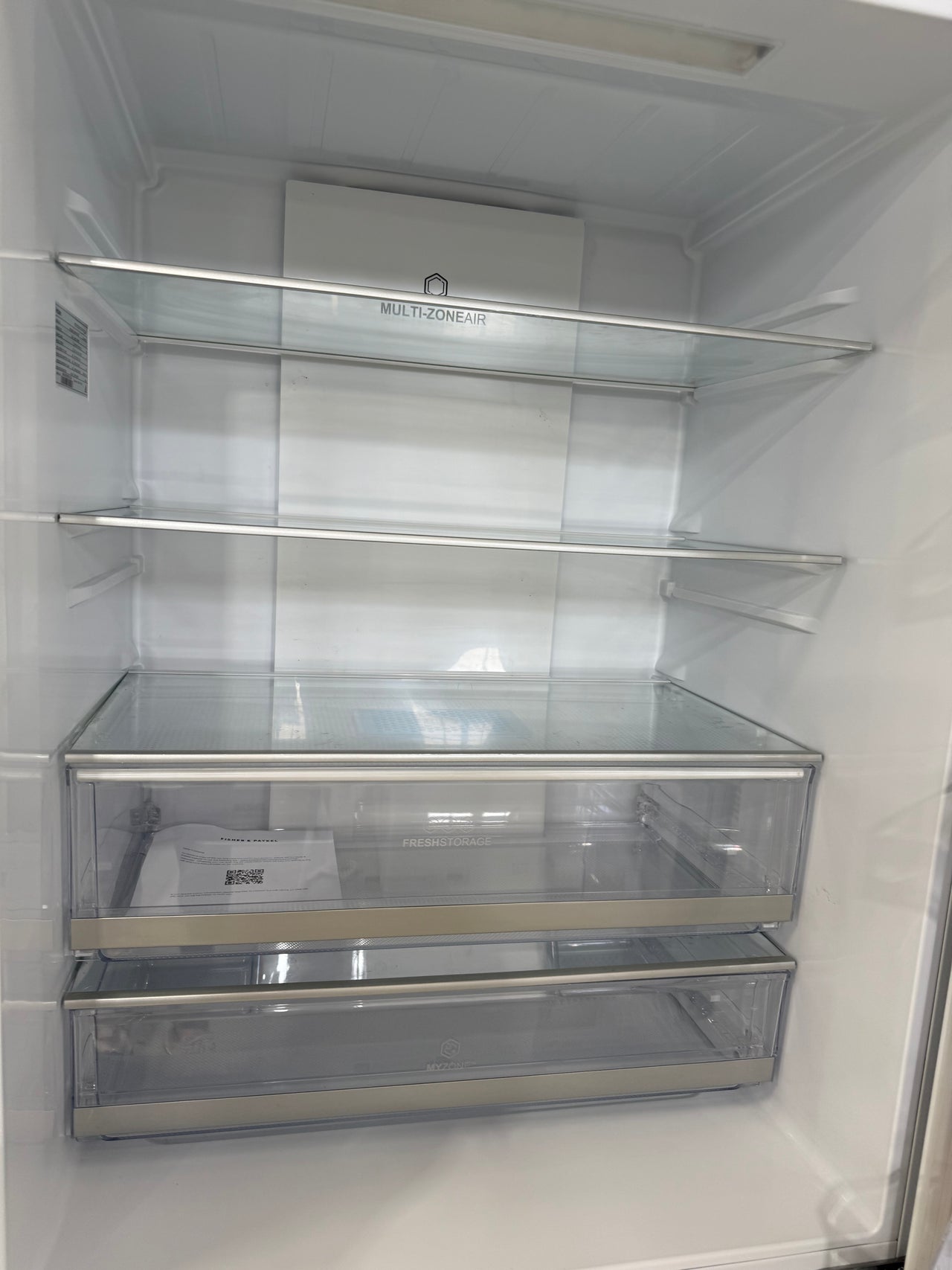 Factory second Haier 498L Bottom Mount Frost Free Fridge HRF520BW
