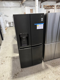 Thumbnail for Factory second LG 506L Slim French Door Fridge GF-L570MBL