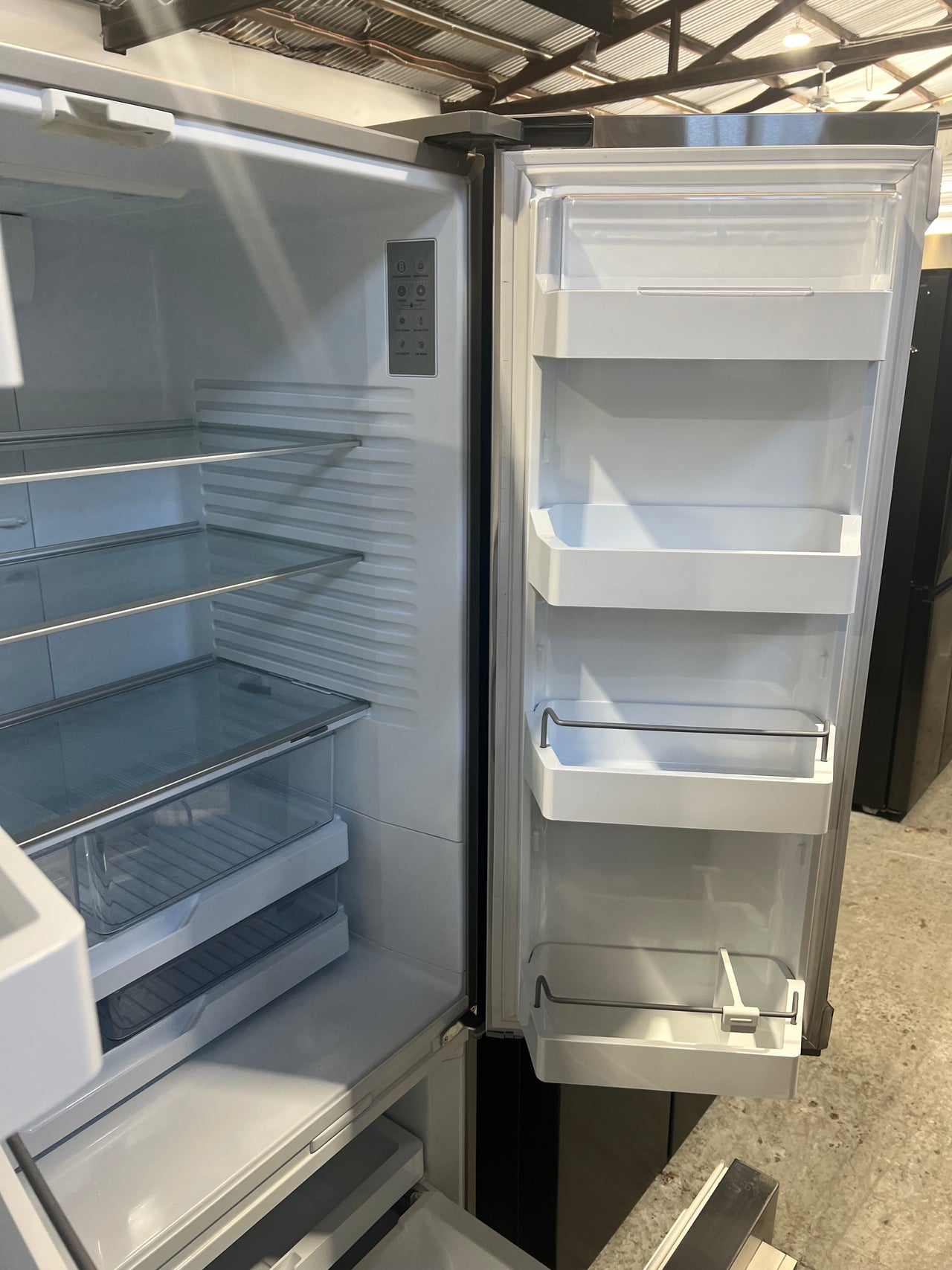 Second hand Fisher & Paykel 569L ActiveSmart French Door Fridge Ice and Water Model: RF610ADUX5 - Second Hand Appliances Geebung