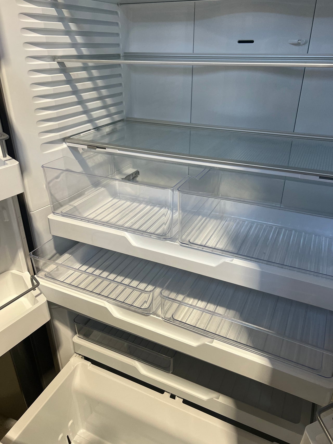 Second hand Fisher & Paykel 569L ActiveSmart French Door Fridge Ice and Water Model: RF610ADUX5 - Second Hand Appliances Geebung