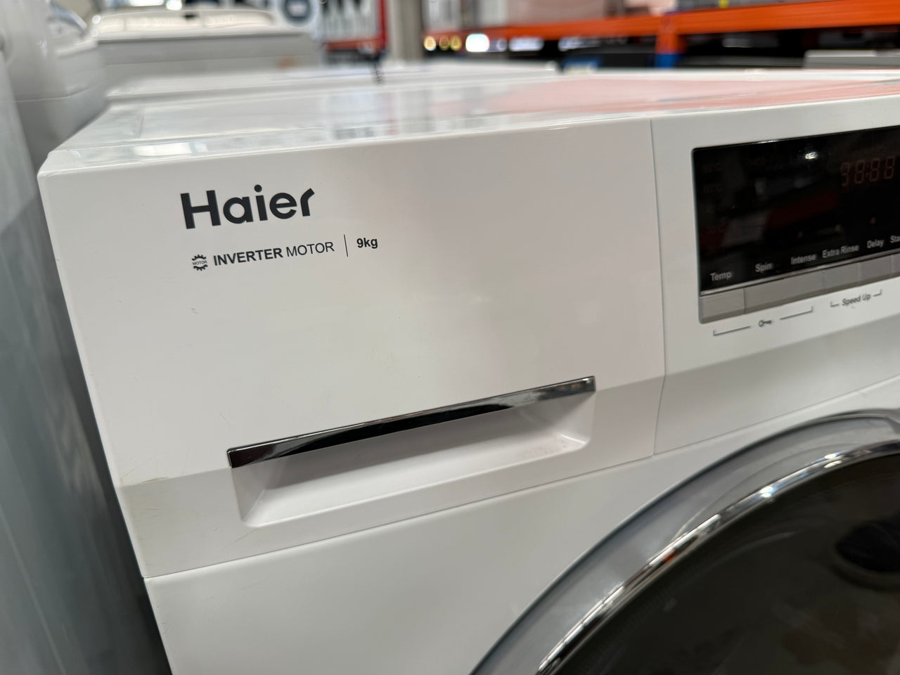 Second hand Haier HWF90BW1 9kg front load washing machine