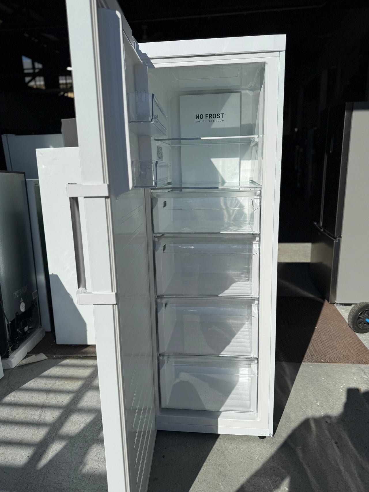 Factory second Haier 285 L Vertical Hybrid Freezer – Model HVF325DW