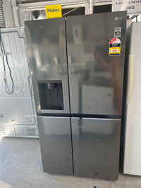 Thumbnail for Transportation damaged LG 635L Side by Side Frost Free Non Plumbed Fridge GS-N635PL - Second Hand Appliances Geebung