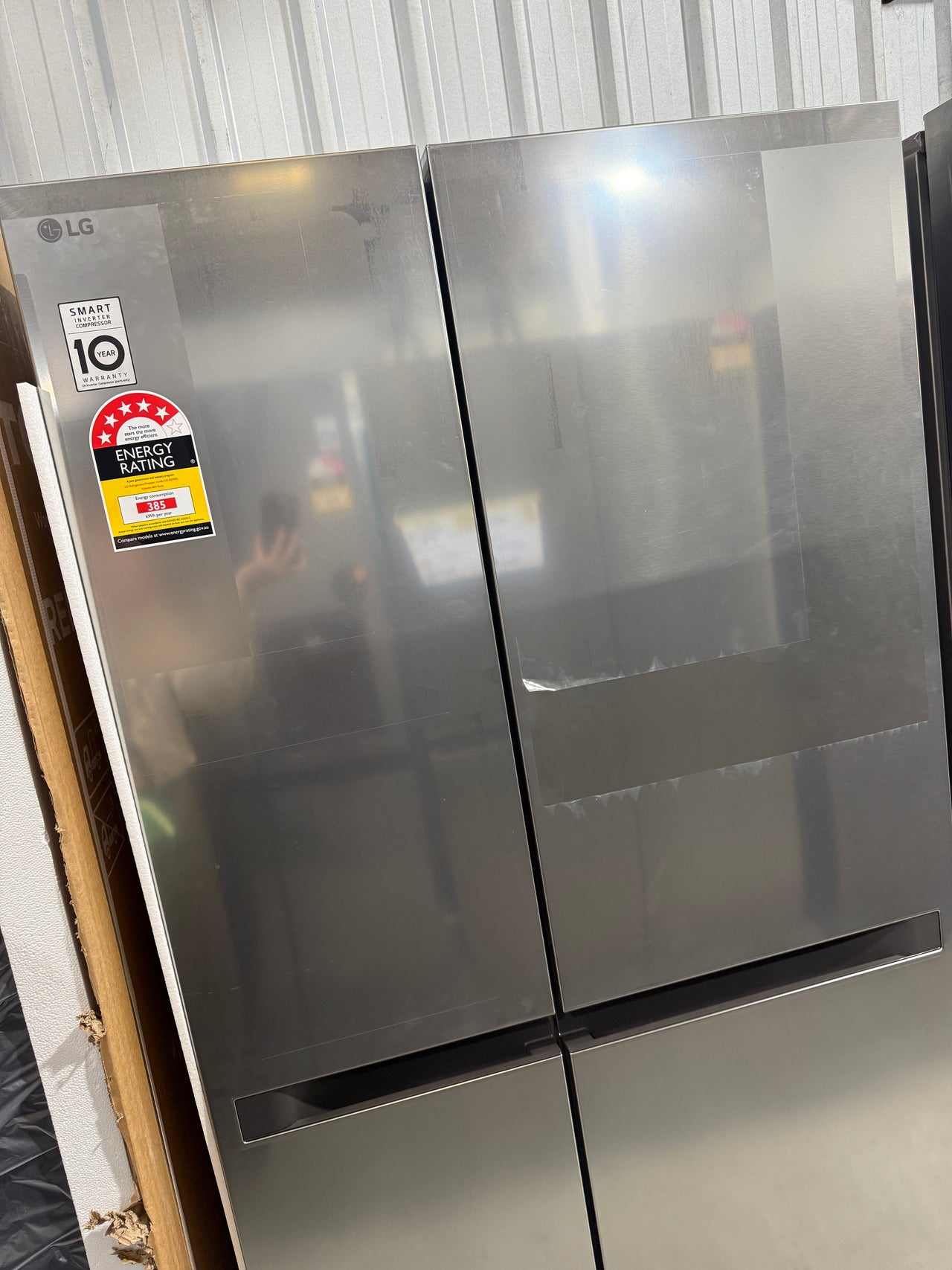 Transportation damaged LG 664L Side-by-Side Fridge – GS-B599PL
