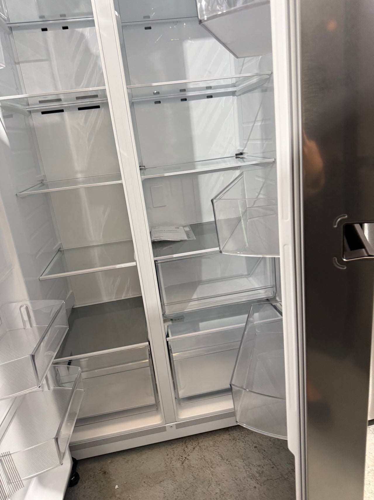 Transportation damaged LG 664L Side-by-Side Fridge – GS-B599PL