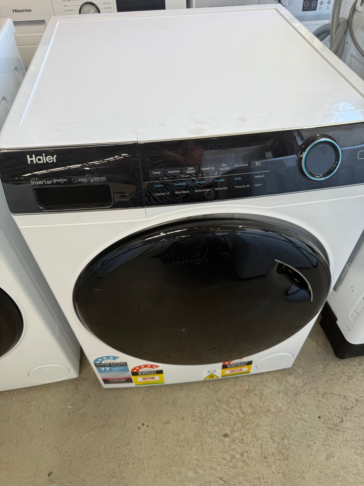 Factory second Haier 9kg/5kg Washer Dryer Combo Model: HWD9050AN1