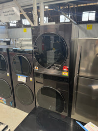 Thumbnail for Factory second LG WashTower™ 17kg Washer & 10kg Heat Pump Dryer Combo – Black Steel WWT1710-B