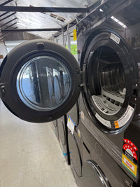 Thumbnail for Factory second LG WashTower™ 17kg Washer & 10kg Heat Pump Dryer Combo – Black Steel WWT1710-B