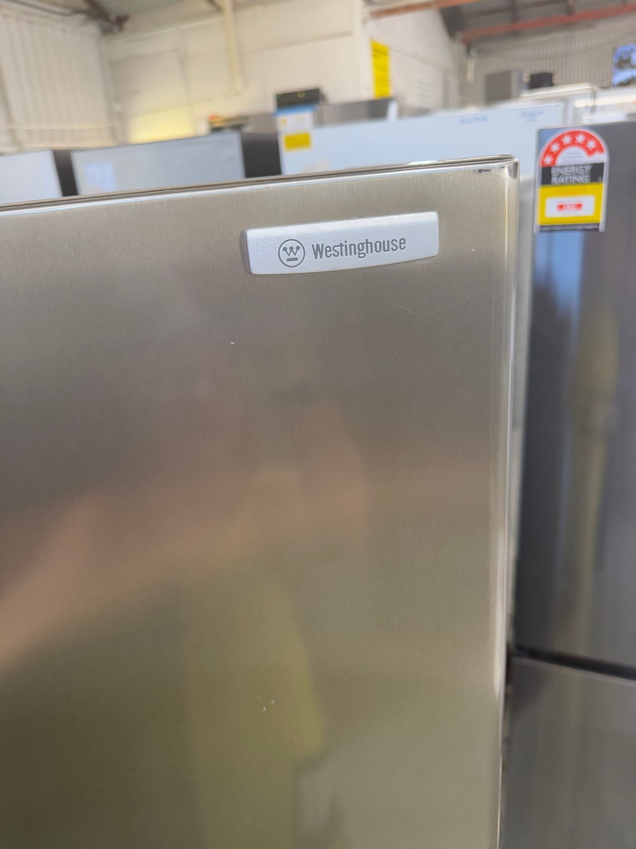 Second hand 700L Westinghouse Side By Side Fridge Model Number: WSE7000SA - Second Hand Appliances Geebung