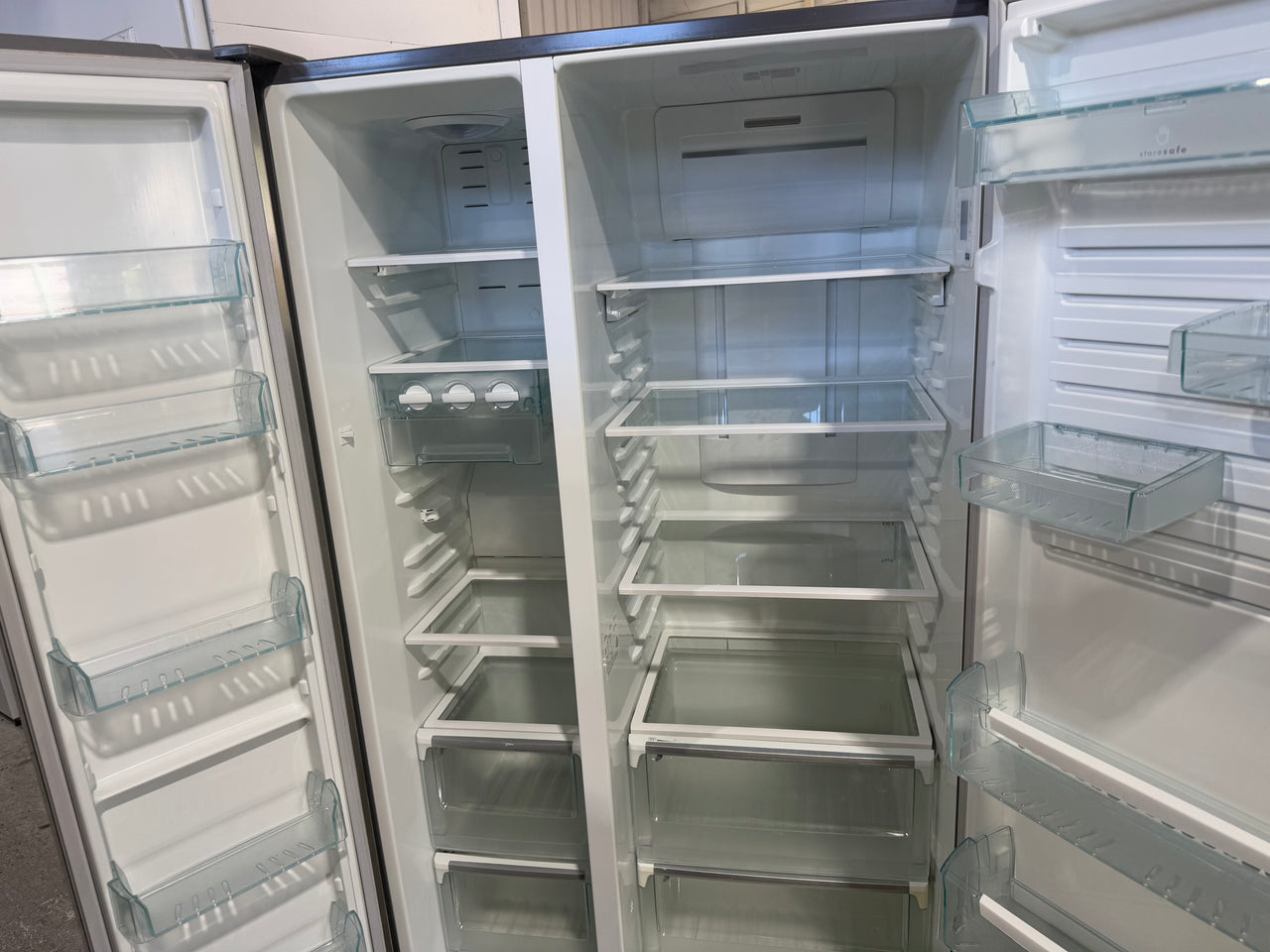 Second hand 700L Westinghouse Side By Side Fridge Model Number: WSE7000SA - Second Hand Appliances Geebung