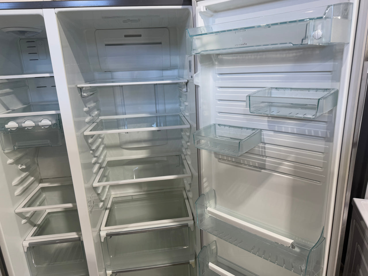 Second hand 700L Westinghouse Side By Side Fridge Model Number: WSE7000SA - Second Hand Appliances Geebung