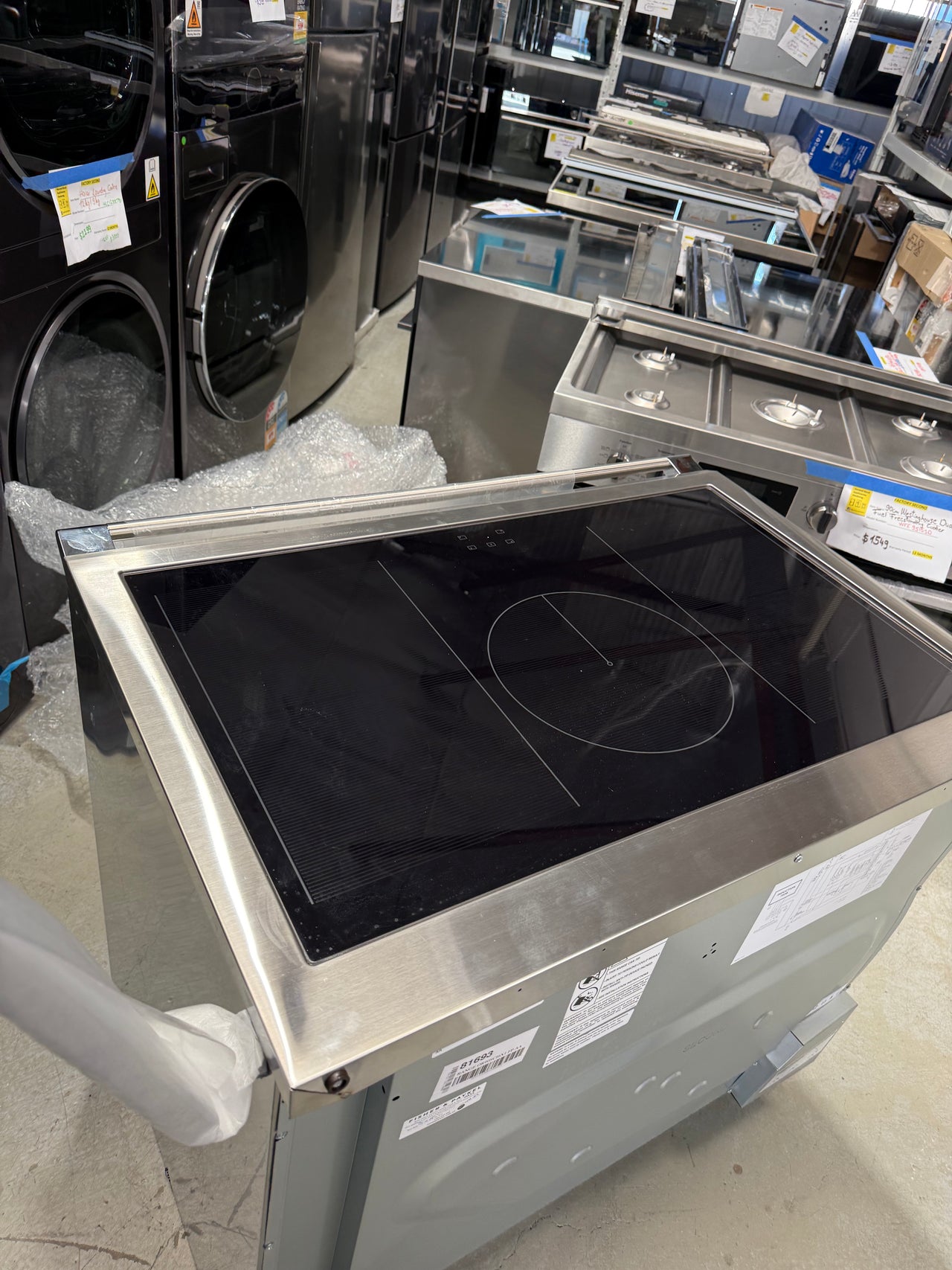 Factory second Fisher & Paykel 90cm Series 9 Induction Freestanding Cooker – OR90SCI6X1 - Second Hand Appliances Geebung