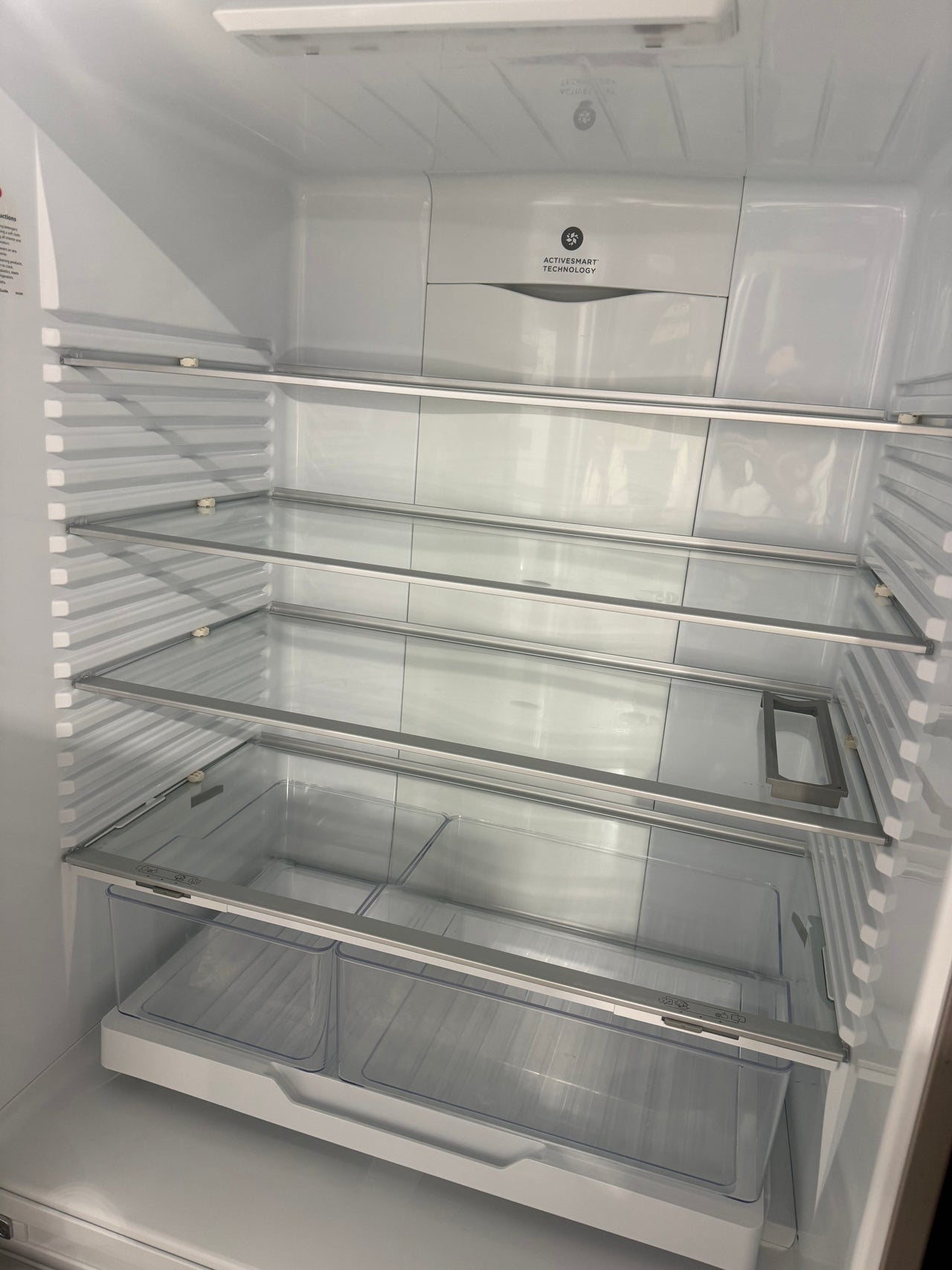 Second hand Fisher&Paykel 519L ActiveSmart™ Bottom Mount Refrigerator – Stainless Steel E522BLX4