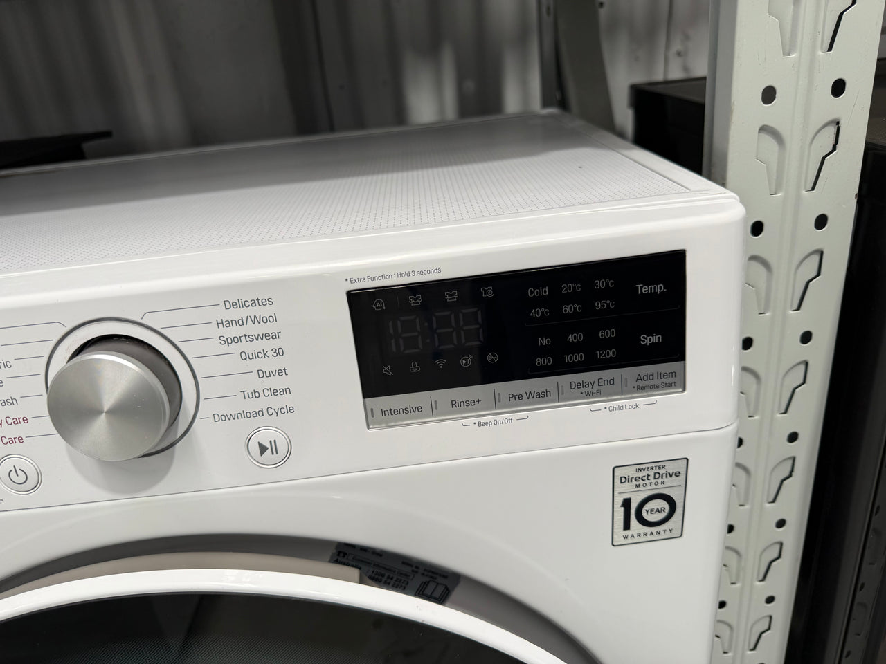 Second hand LG Series 5 7.5 kg Front Load Washer – Steam WV5‑1275W