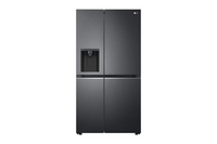 Thumbnail for 635L Side by Side Fridge in Matte Black Finish - Second Hand Appliances Geebung