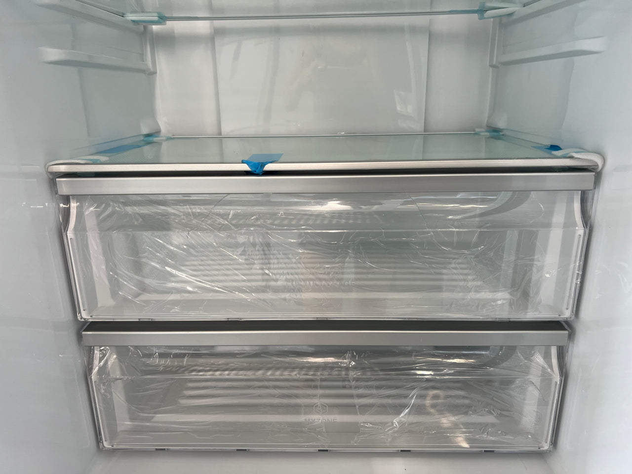 Factory Second/Carton damaged HAIER 419L BOTTOM MOUNT FRIDGE Model