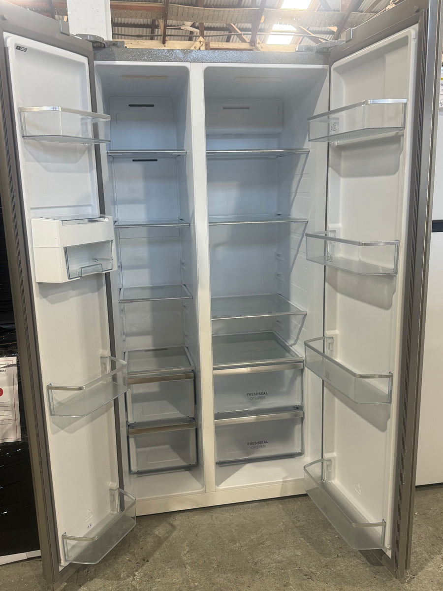 Second hand Westinghouse 624L Side by Side Refrigerator – Stainless Steel WSE6630SA